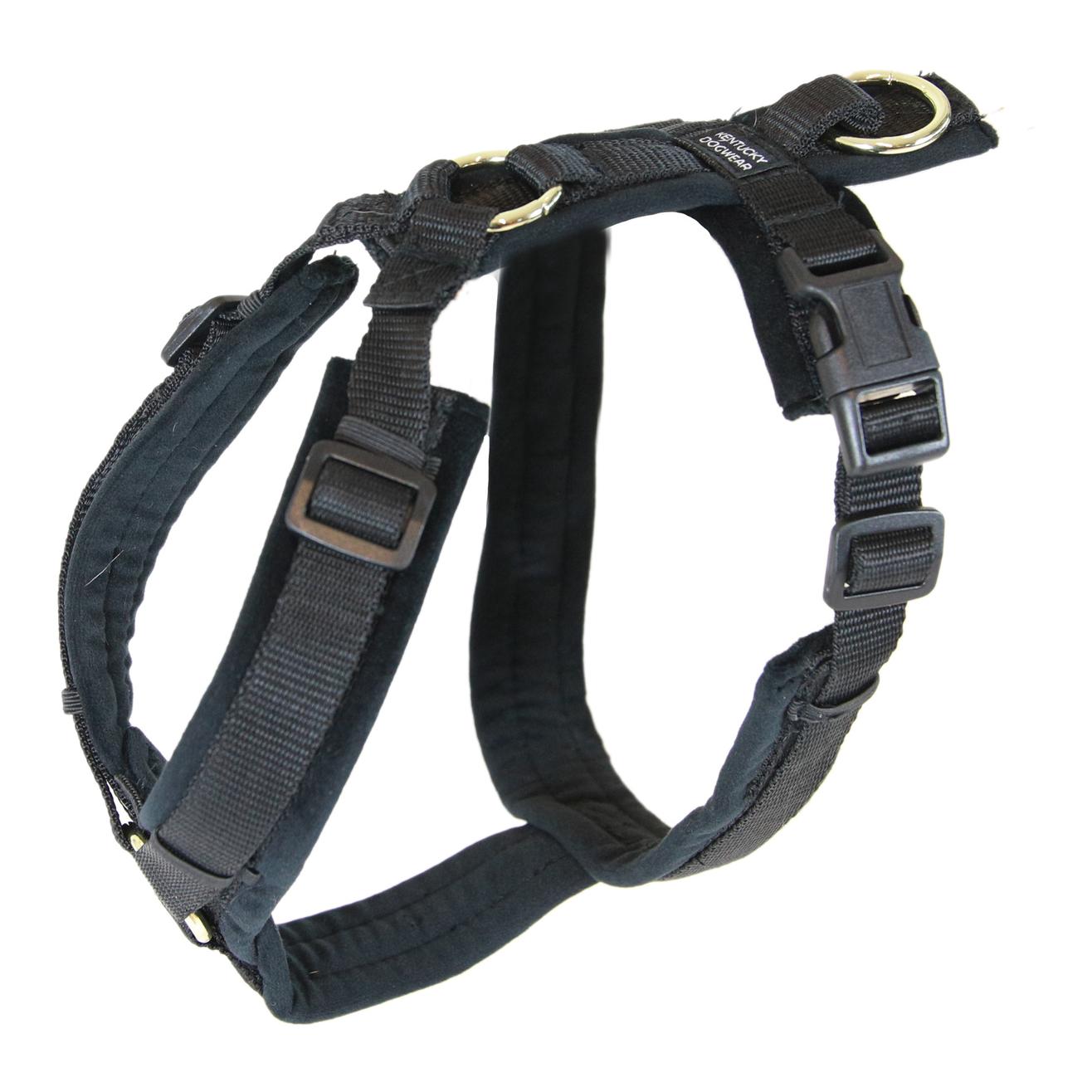 Kentucky Dogwear Hundegeschirr Active Velvet - Black -