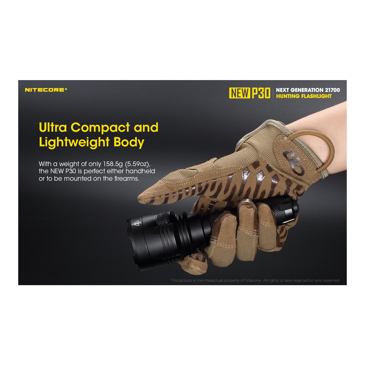 New P30 Taschenlampe