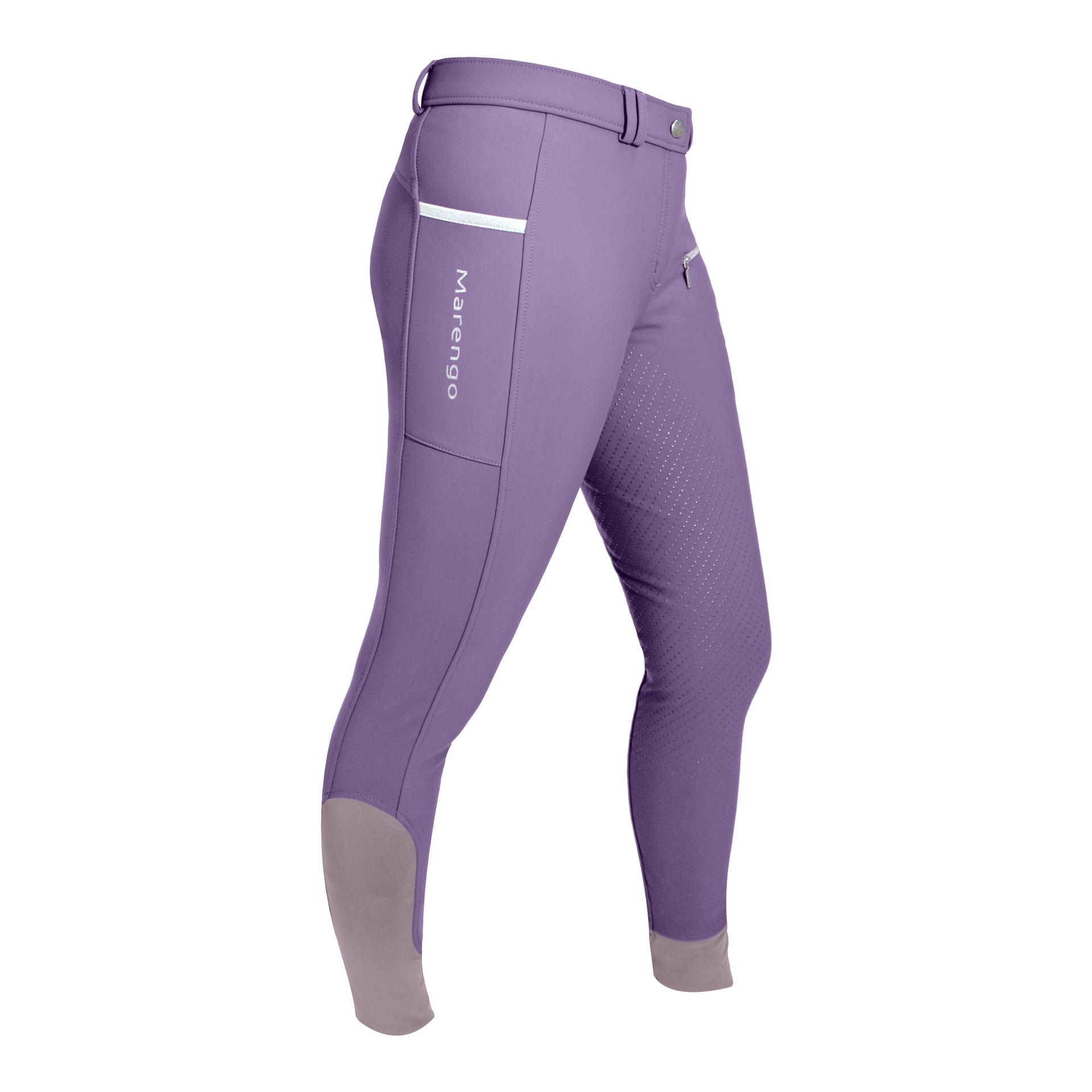Marengo Winter-Reithose Maria Fullgrip Damen - Lila -