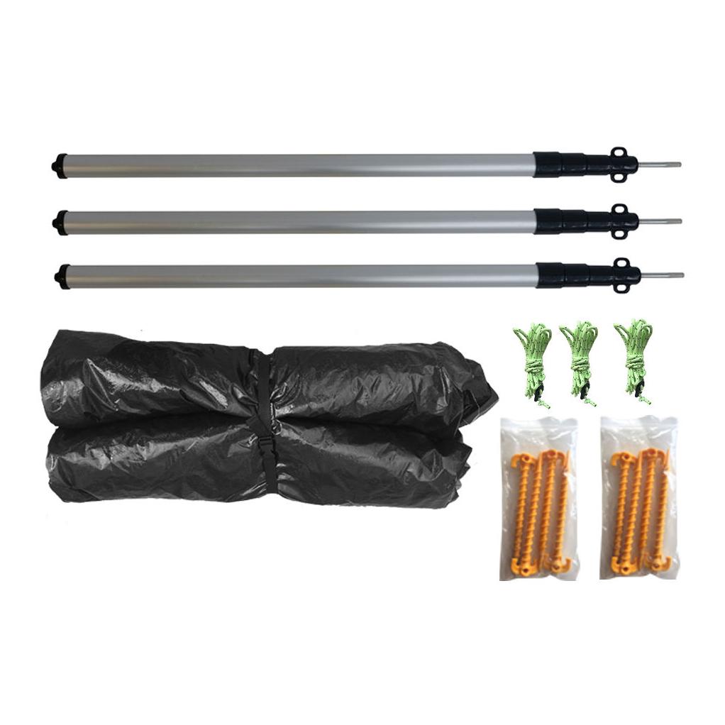 Tentsile Ground Conversion Kit Bodenaufbaukit für Tentsile Zelte Grau