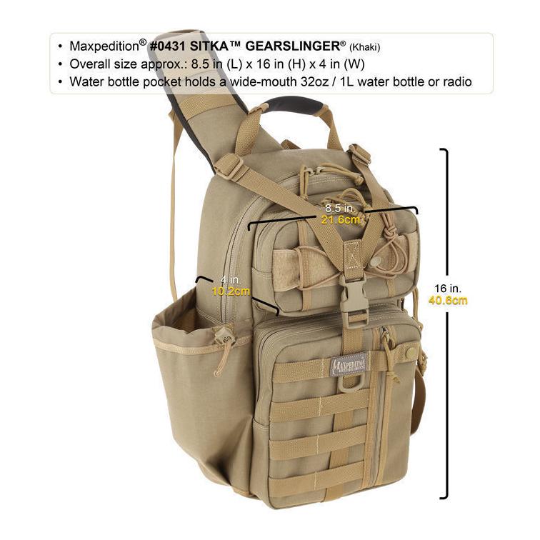 Sac à dos Sitka de Maxpedition, kaki