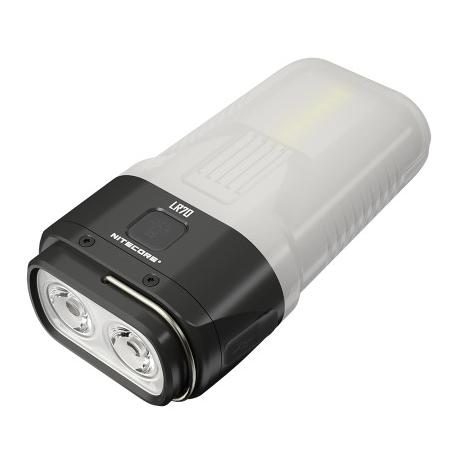 Nitecore LR70 - 3000 Lumen mit Powerbank - Weiss -