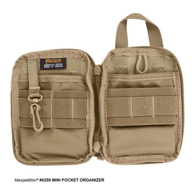 Mini organiseur de poche – vert OD