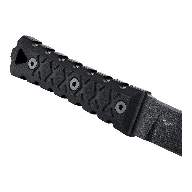 HZ6 Black - EDC/Einsatzmesser mit Boltaron Scheide