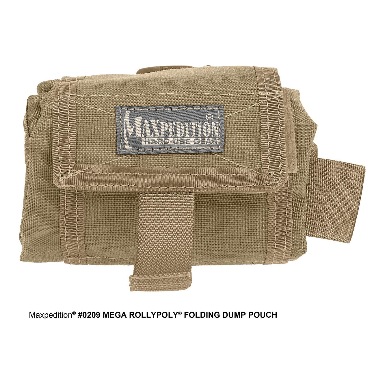 Mega Rollypoly Falttasche - Khaki