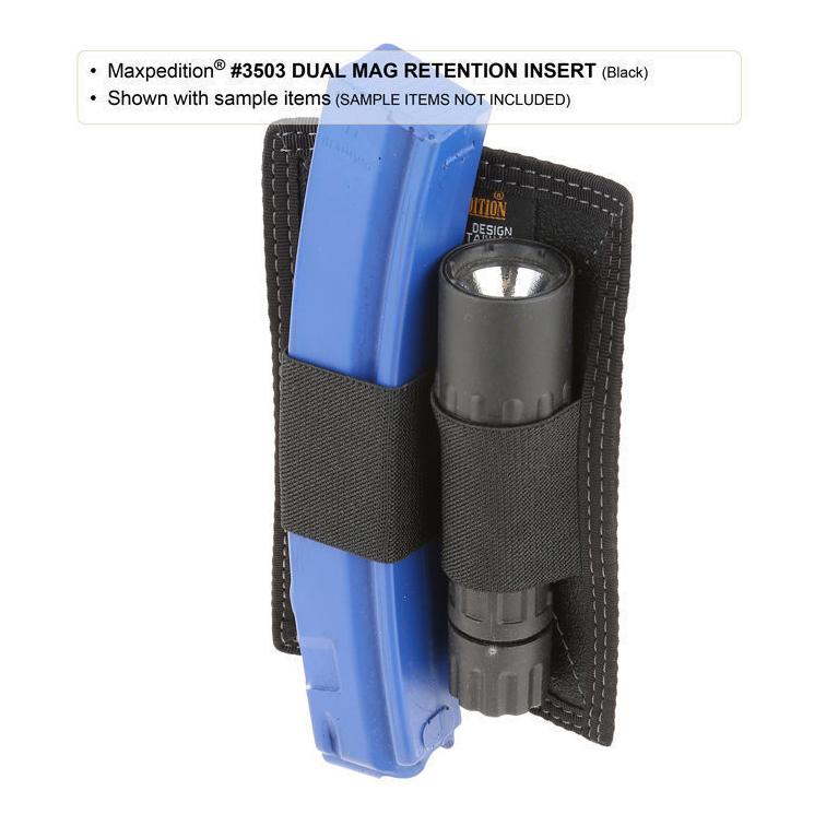 Pochette Maxpedition Dual Retention Insert - noire