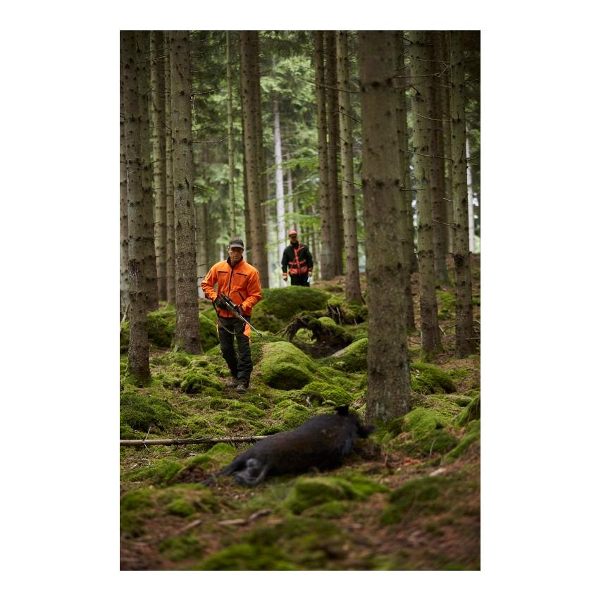 Kamko Fleecejacke wendbar - Hunting Green/Orange Blaze