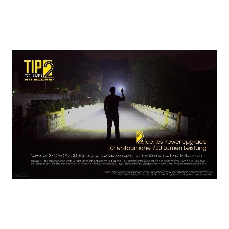 TIP2 Schlüsselanhänger- Schwarz