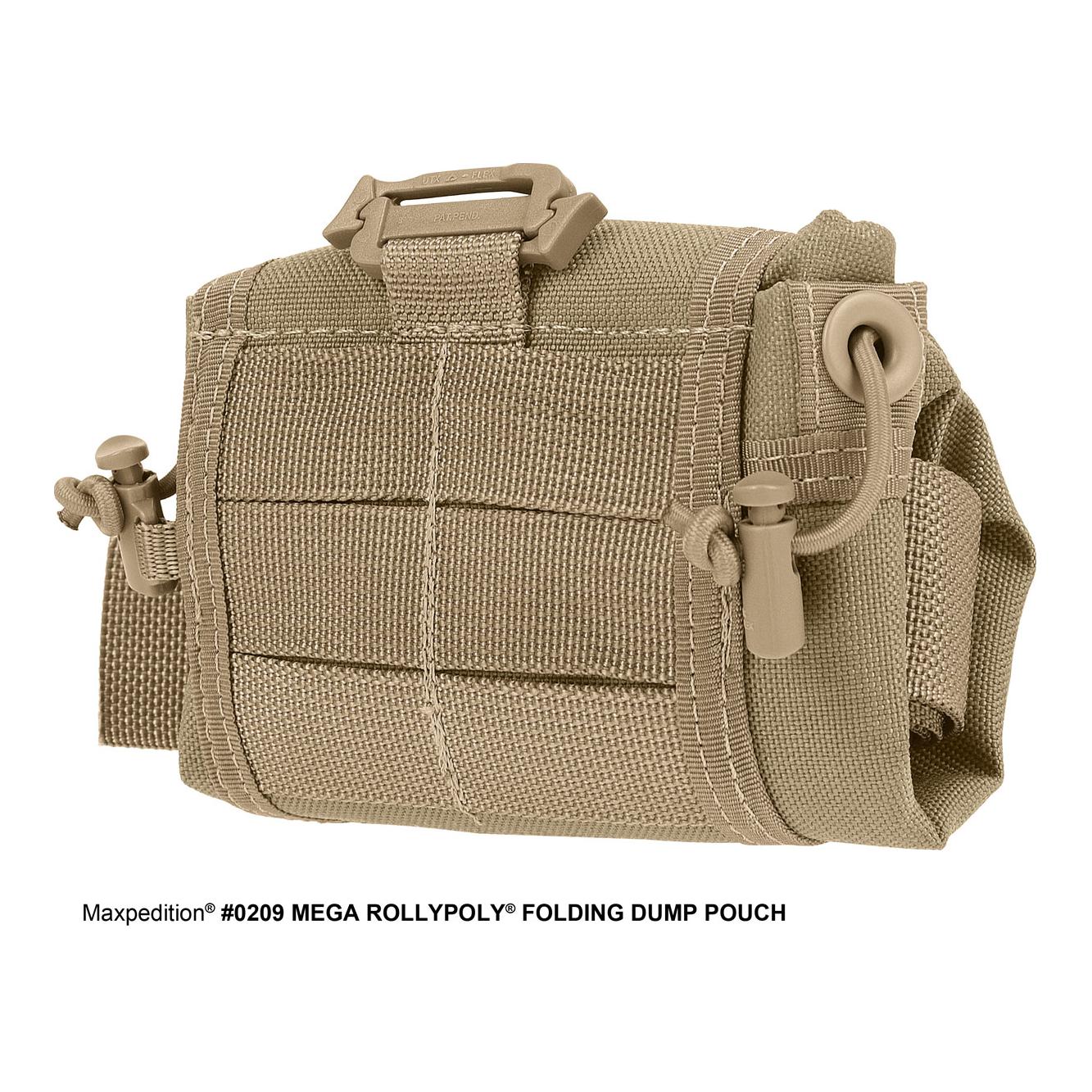 Mega Rollypoly Falttasche - Khaki