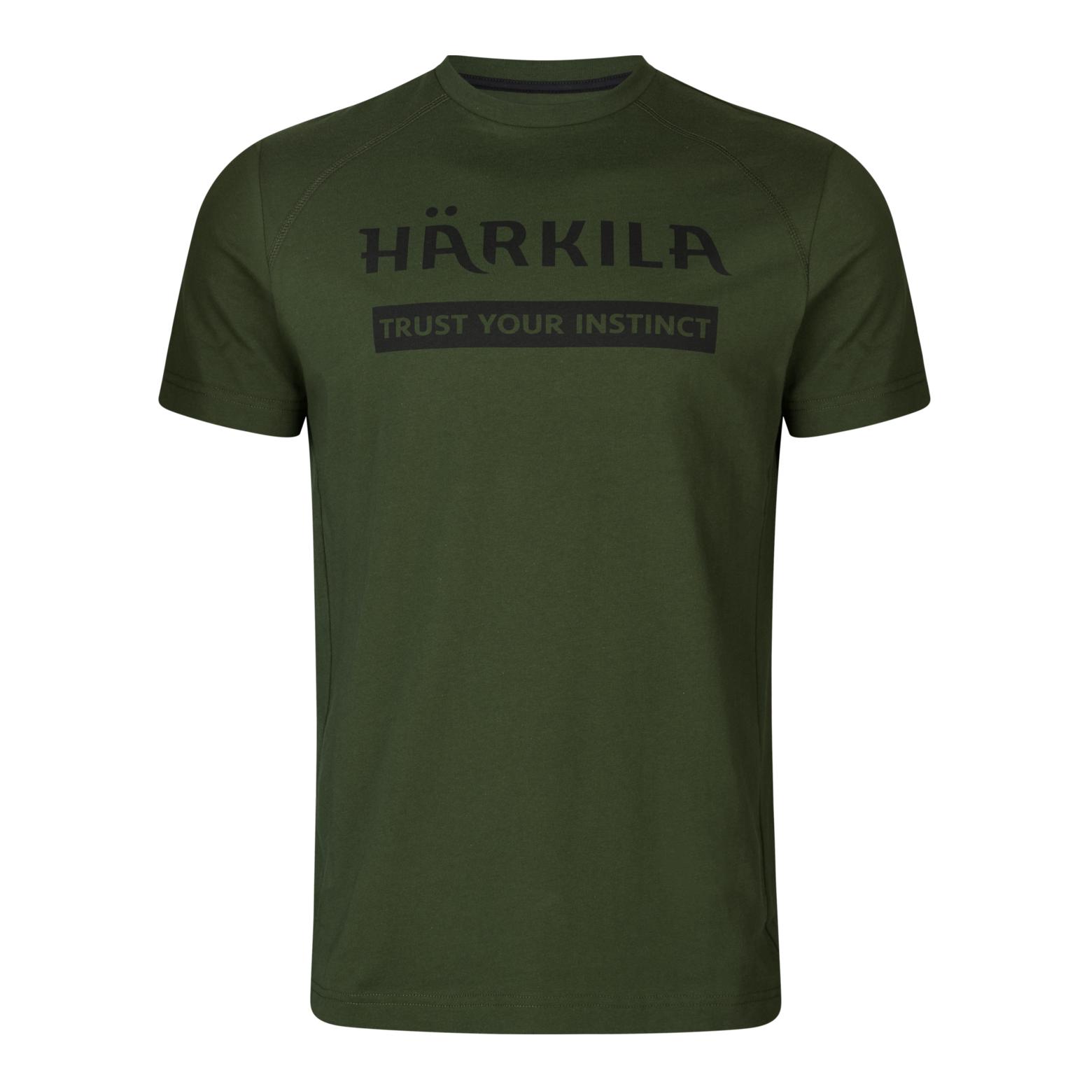 Logo T-Shirt 2er-pack - Duffel green/Phantom