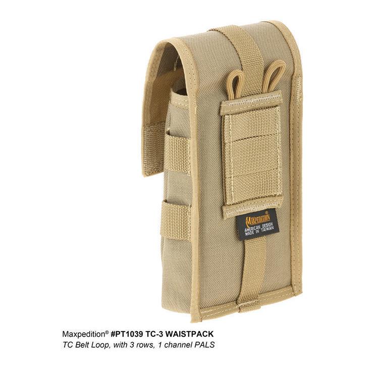 Sac banane Maxpedition TC-3 - noir