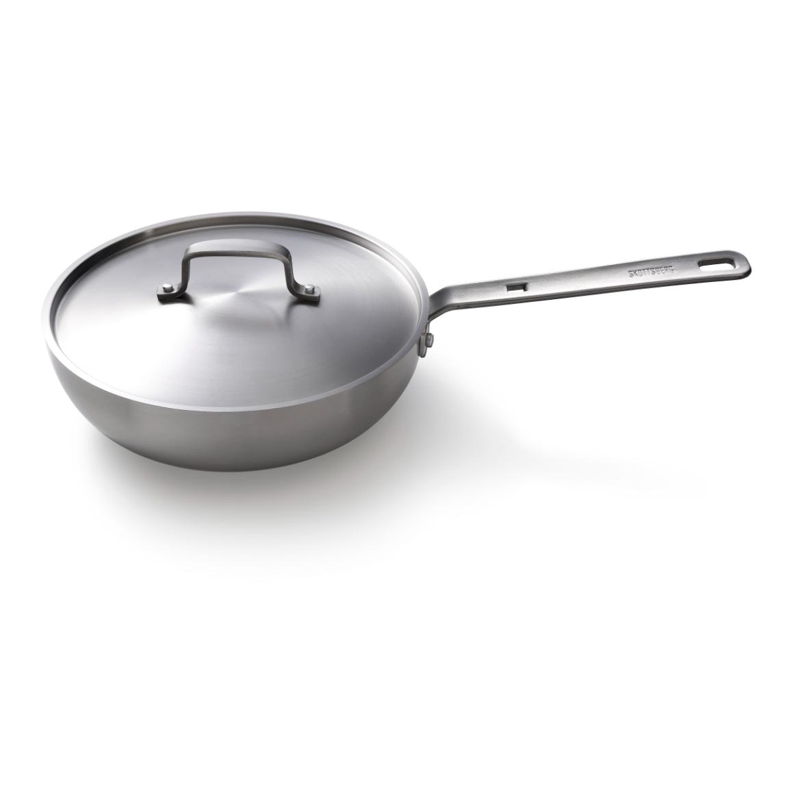 Wok Edelstahl 28 cm