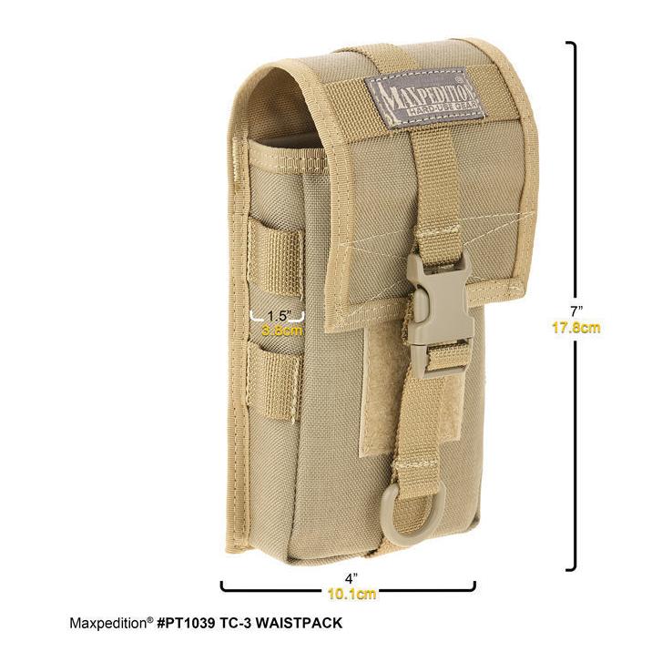 Sac banane Maxpedition TC-3 - noir