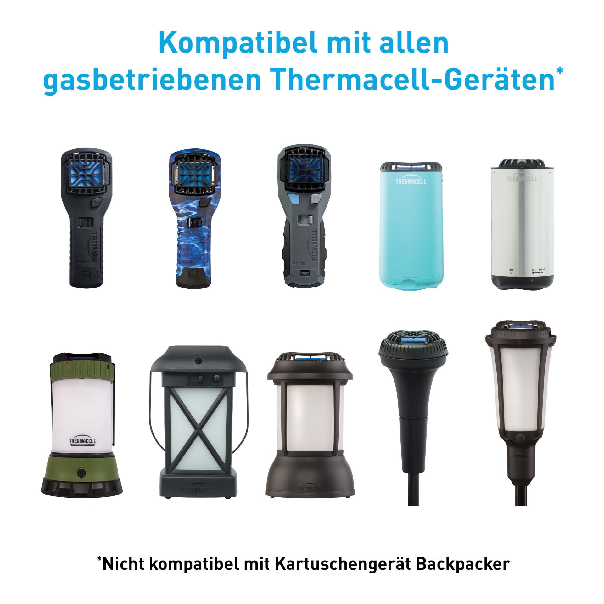 Thermacell Mückenschutz Saisonpack (3 Monate) Nachfüllpack HALOmini / MR450 / MR300