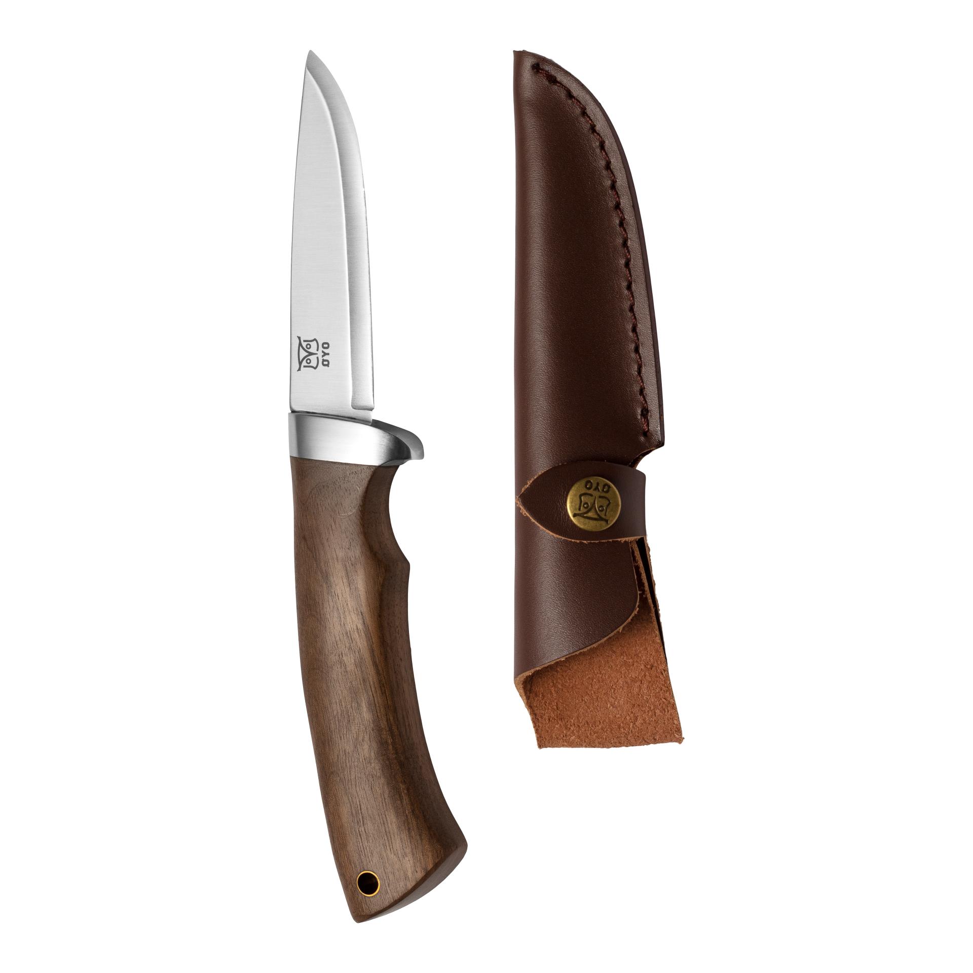 DOVRE - Jagd/Outdoormesser mit Lederscheide