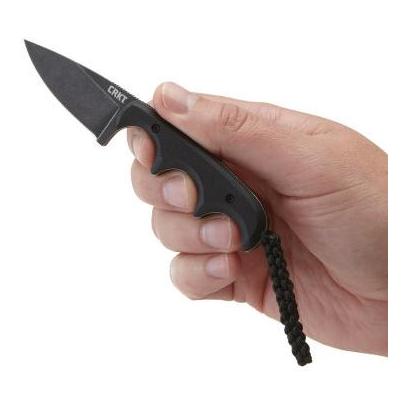 Minimalist® - Drop Point Black - EDC/Einsatzmesser mit Thermoplastic Scheide