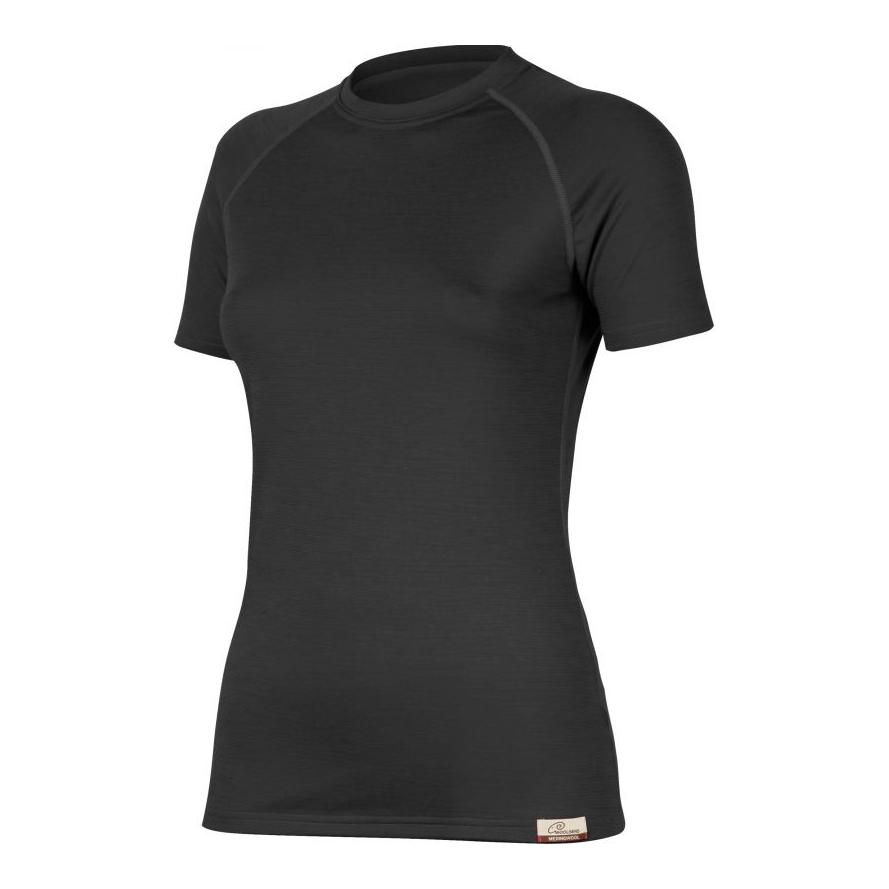 Lasting ALEA Frauen Merino T-Shirt, 160gr - schwarz