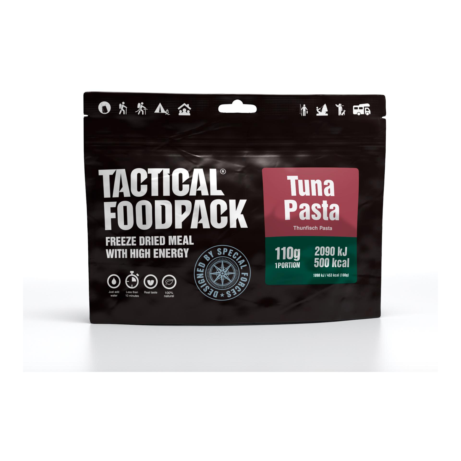 Tactical Foodpack Tuna Pasta - Schwarz -