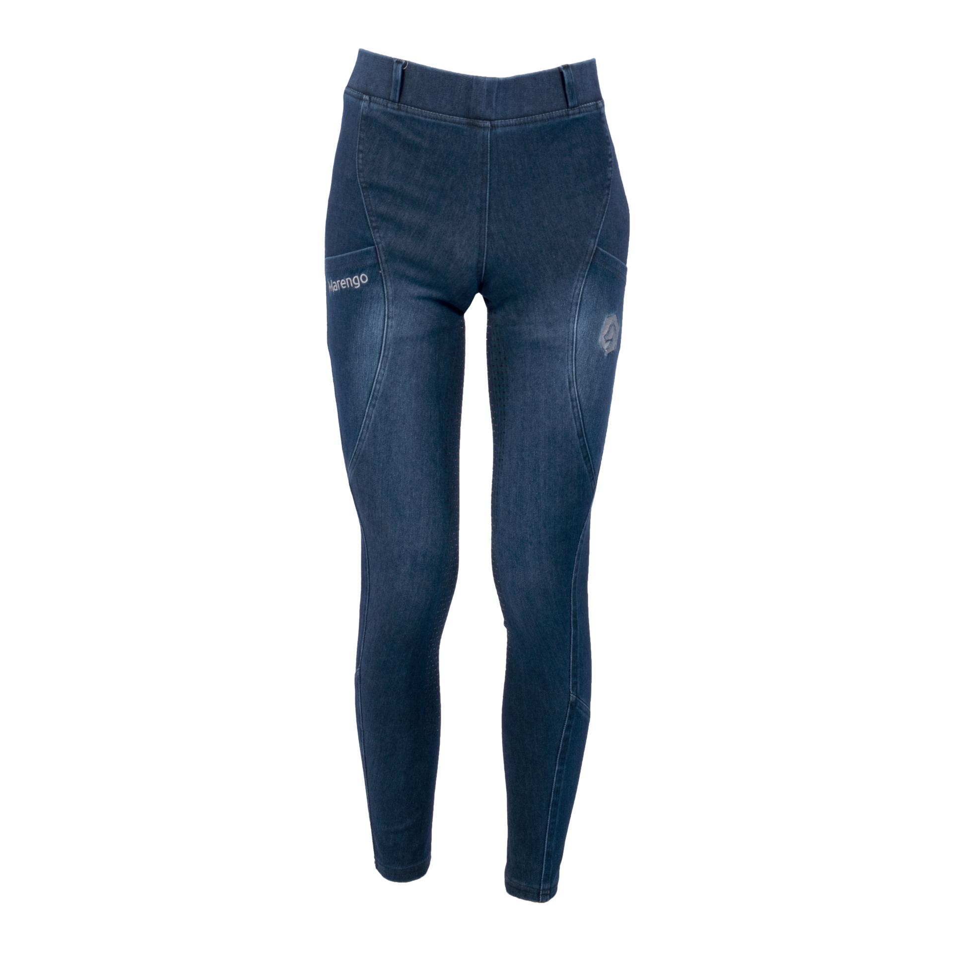 Reitleggings Jeans Fullgrip Damen