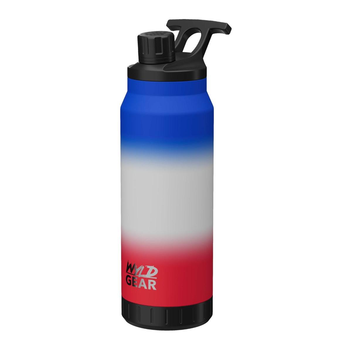 Wyld Gear MAG FLASK 1000ml - Isolierflasche - Red/White/Blue -