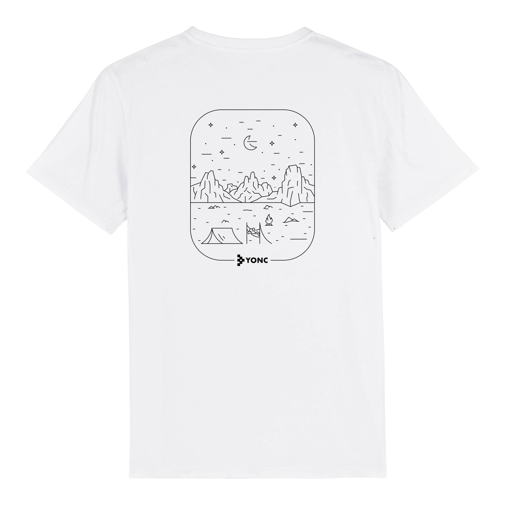 YONC Night Sky Bio T-Shirt - White -