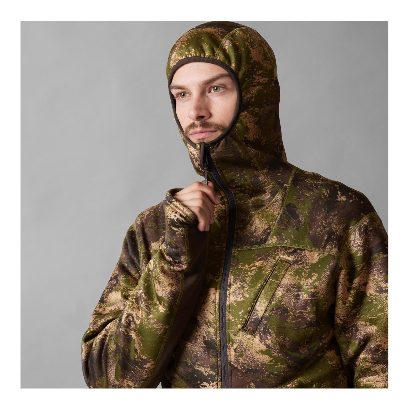 Deer Stalker Camo Fleece Hoodie - AXIS MSP® Forest green