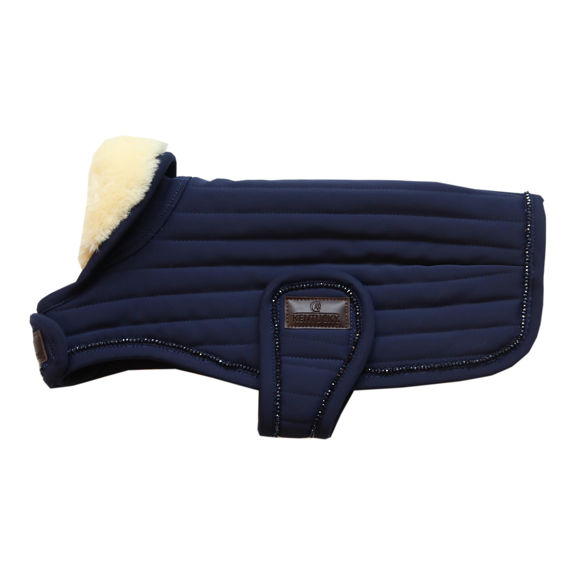 Kentucky Dogwear Hundemantel Dog Coat Pearls - navy
