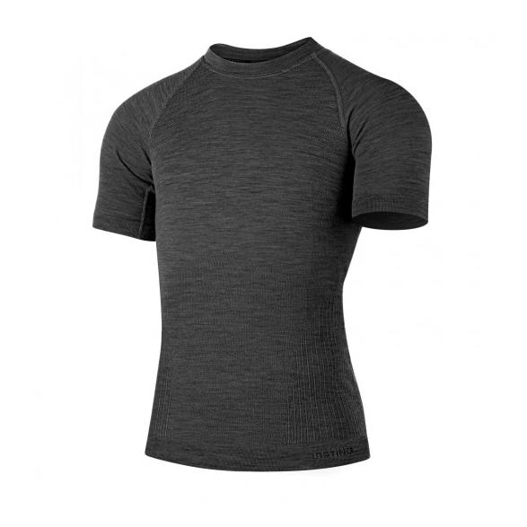 Lasting MABEL Merino Herren T-Shirt - Grau -
