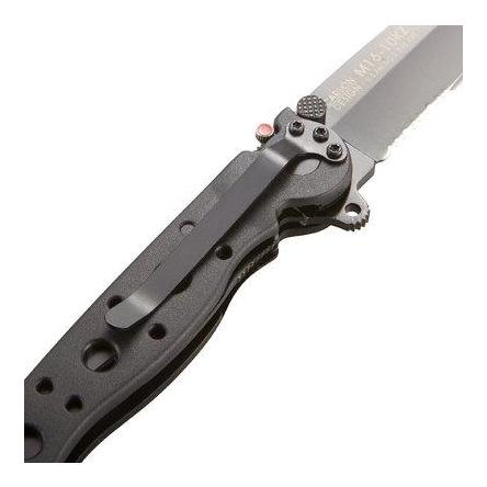 M16® - 10KZ Tanto Triple Point™ Serrations - EDC/Einsatzklappmesser