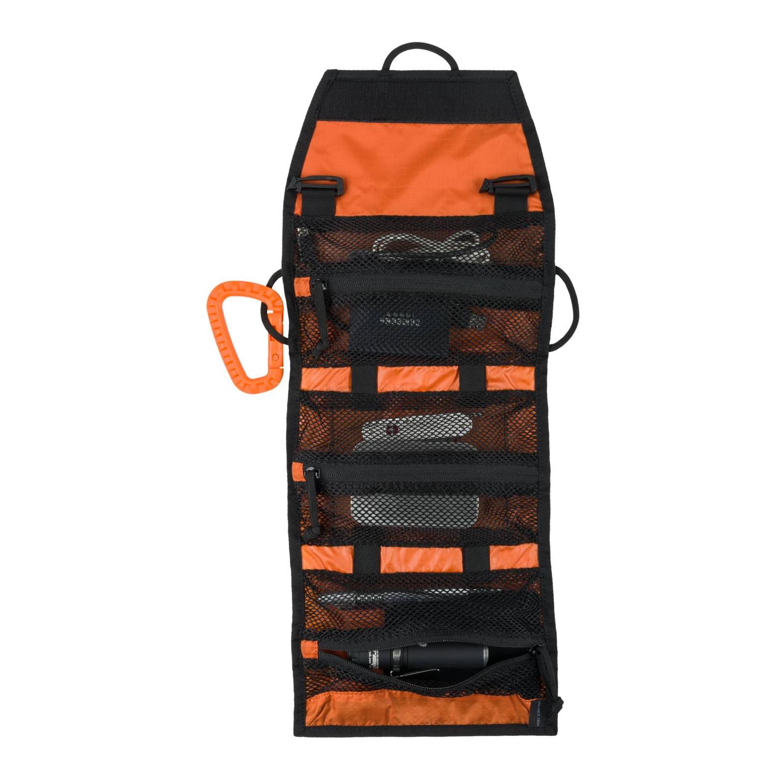 Organiseur de voyage roulable – orange