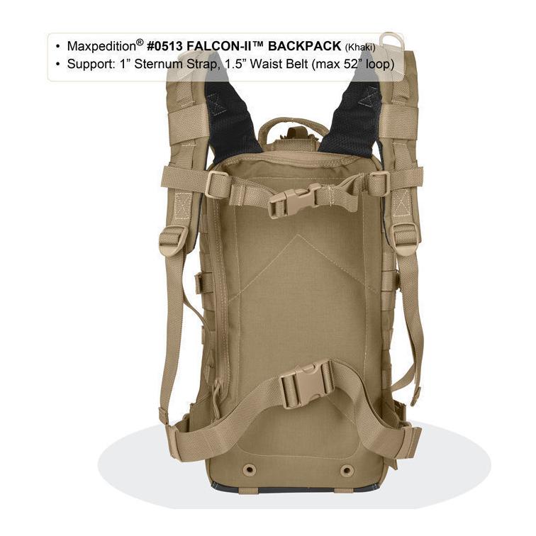 Falcon II Rucksack 23L - Khaki / Foliage Falcon II Rucksack 23L - Khaki / Foliage