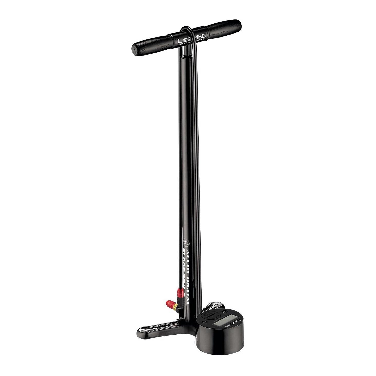 LEZYNE Standpumpe Alloy Digital Drive 3.5 - Schwarz -