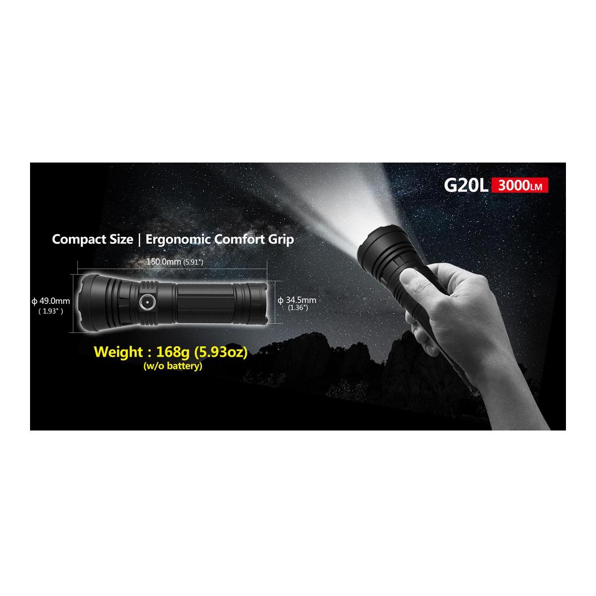 G20L LED Taschenlampe