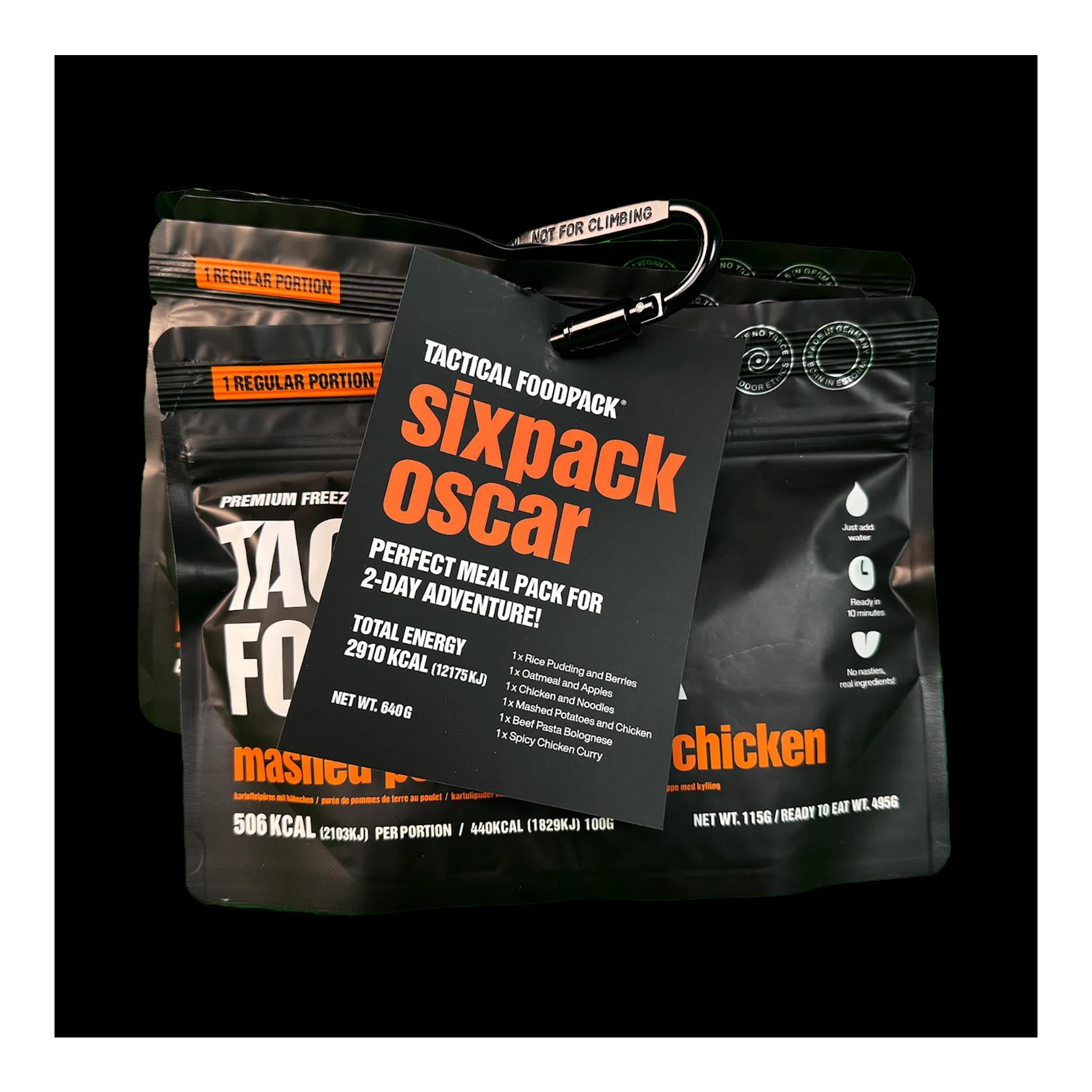Tactical Foodpack Sixpack Oscar - Schwarz -