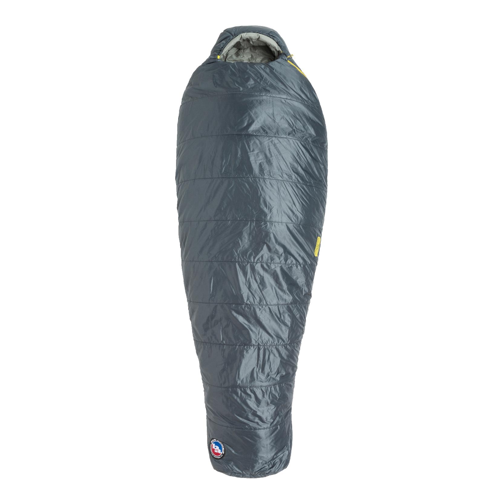 Big Agnes Anthracite (FireLine Pro Recycled) - 30 (- 1 °C) - Kunstfaserschlafsack - Slate -