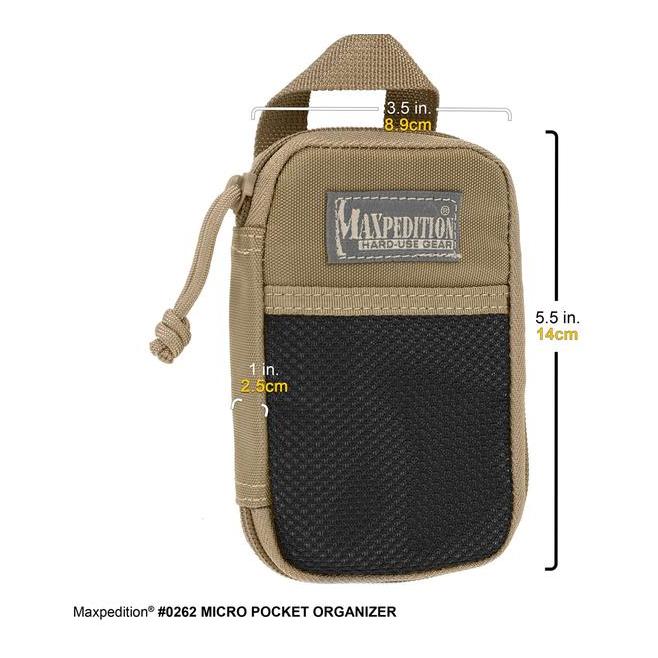 Organiseur de poche micro – vert OD