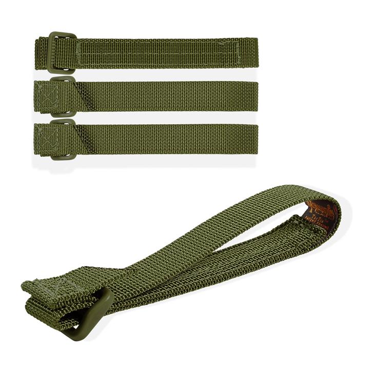 TacTie Befestigungsband 12.5cm (4er Pack) - OD Grün