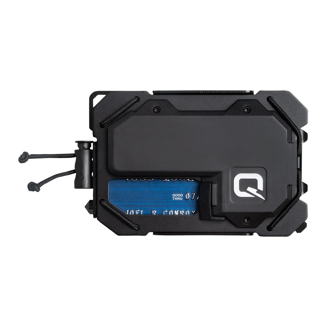 QuiqLite Taqtical Wallet - Schwarz -