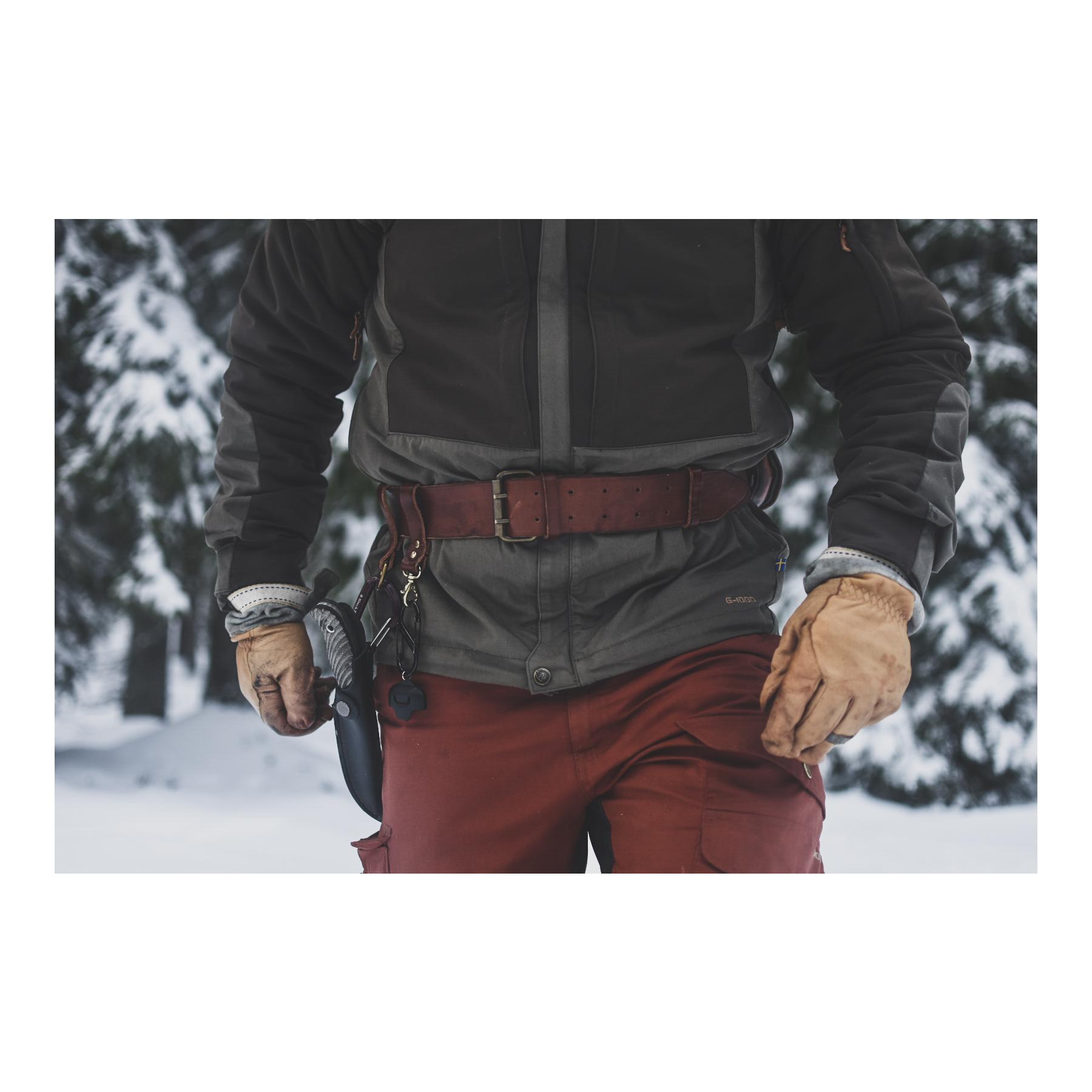 NORDIC HUNTING - Jagdmesser mit Lederscheide(Full Tang)