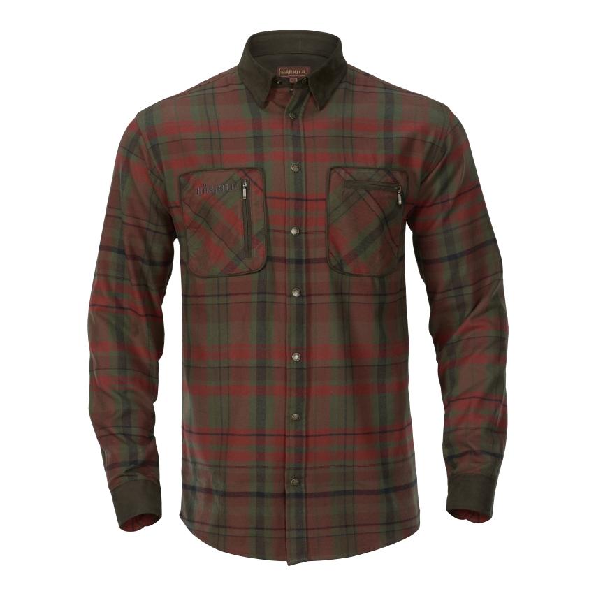 Pajala Hemd - Red autumn check