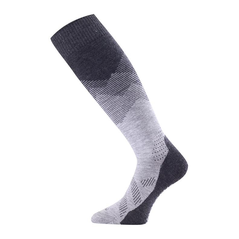 Lasting Skisocke Merino FWM - Grau -