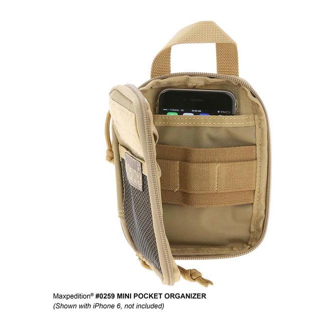 Mini organiseur de poche – vert OD