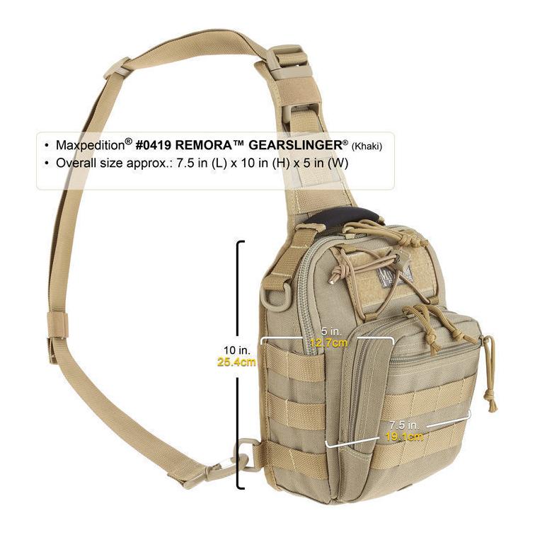 Remora Gearslinger 5.2L - Schwarz Remora Gearslinger 5.2L - Schwarz