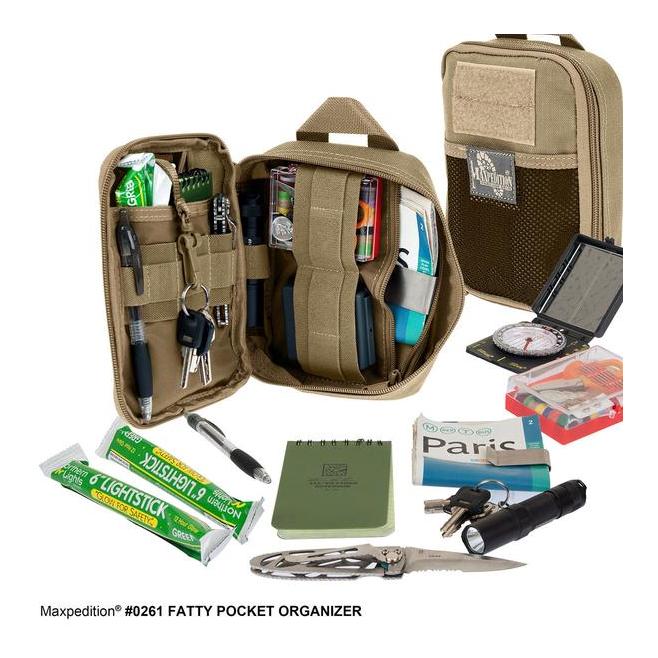 Fatty Pocket Organizer - OD Grün