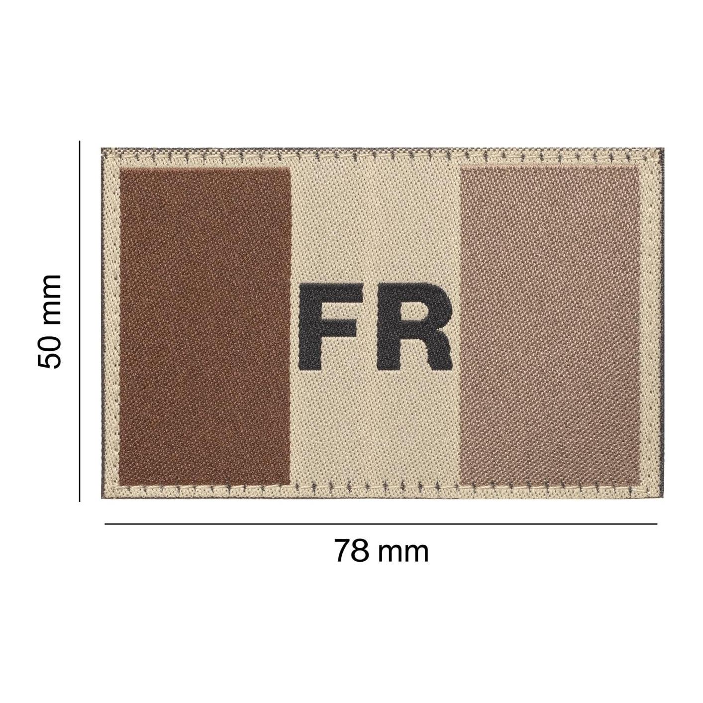 France Flag Patch - desert