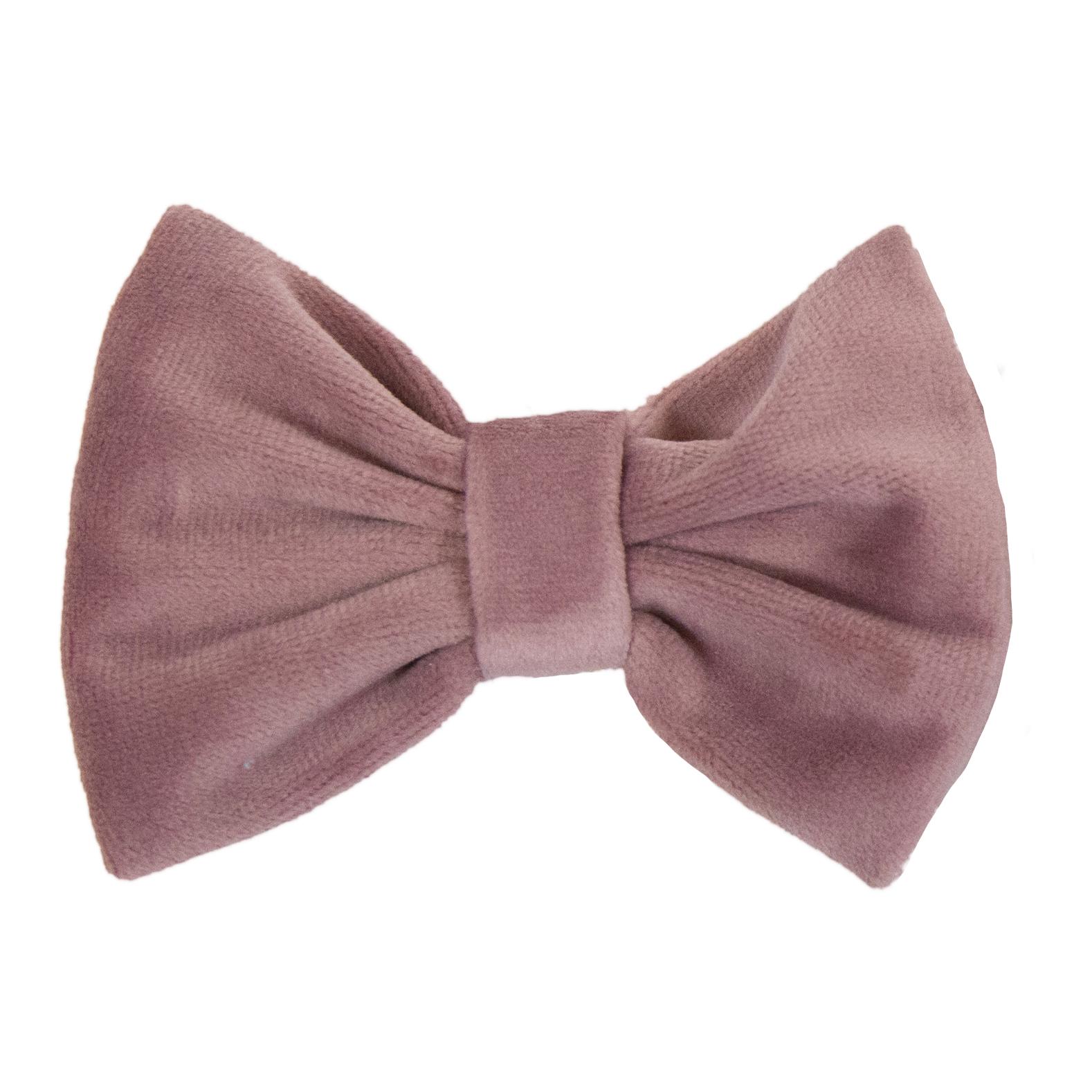 Kentucky Dogwear Fliege velvet - Old Rose -