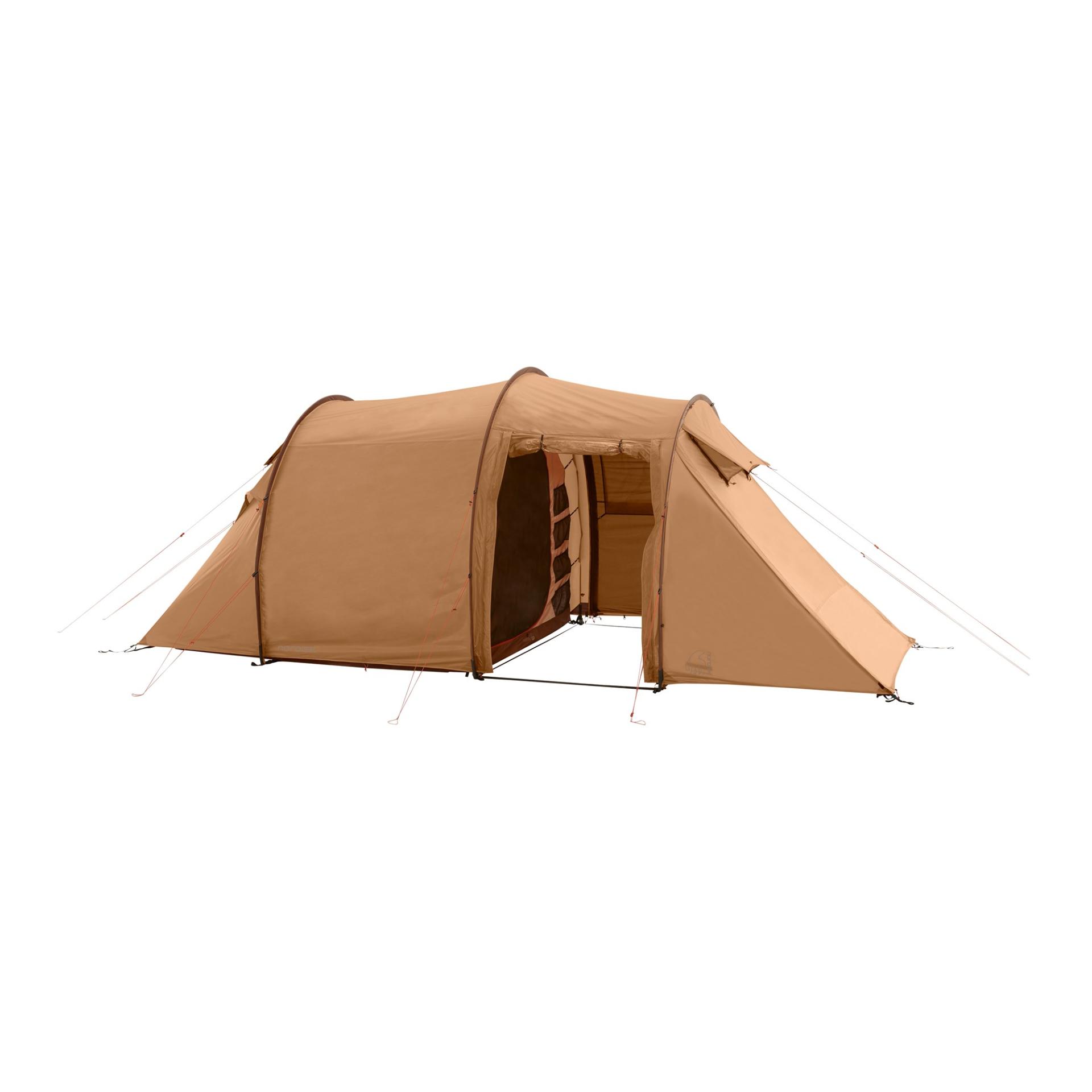 Reisa 4 PU Familienzelt für 4 Personen - Braun