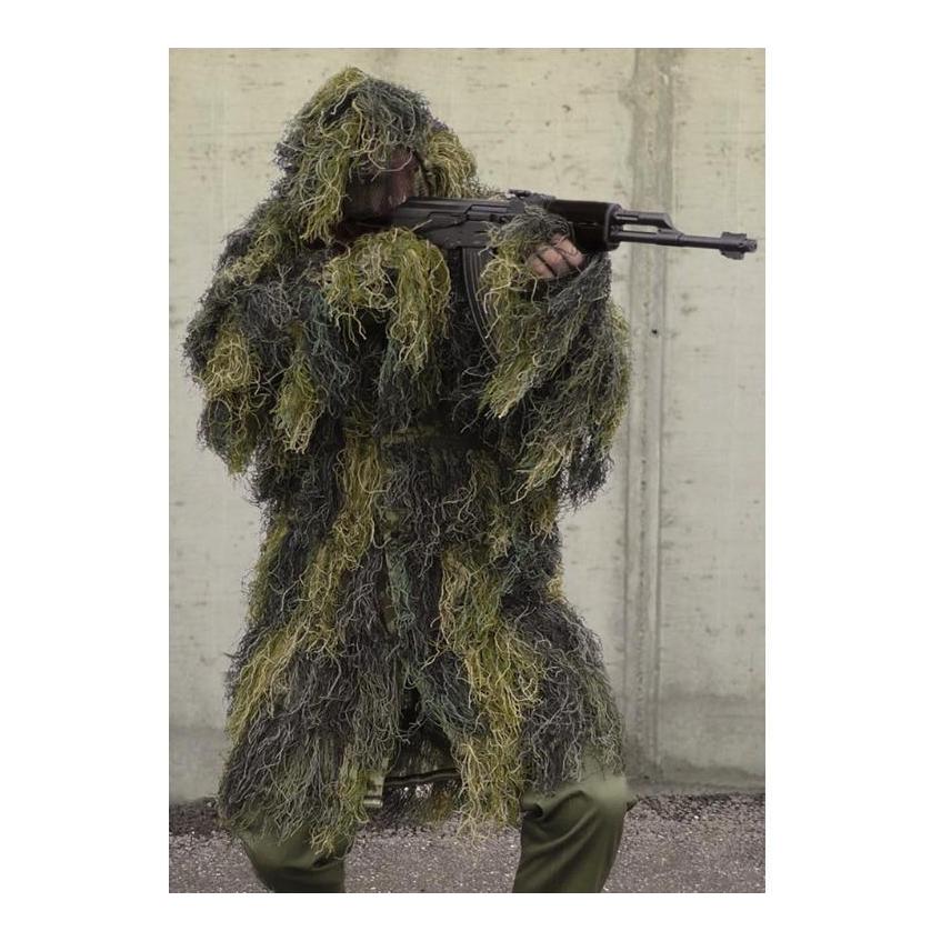 MIL-TEC Ghillie Parka, Anti Fire W/L - Grün -