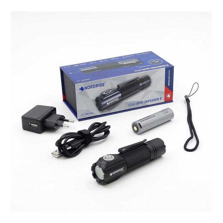 Lampe de poche SPOT DEFENDER R 1100lm