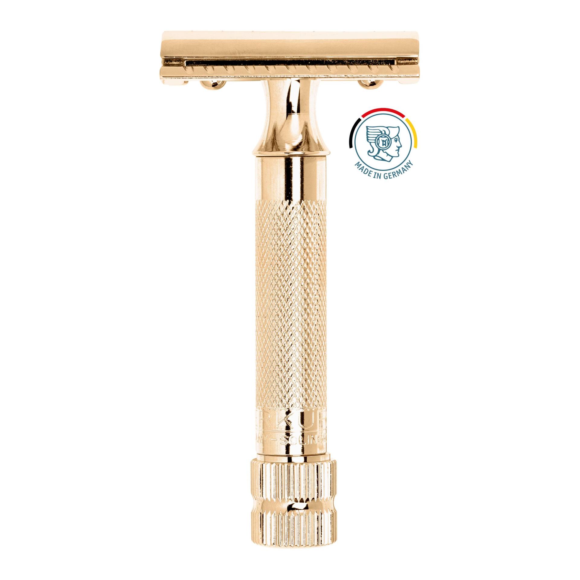 Merkur Rasierhobel 34C gold